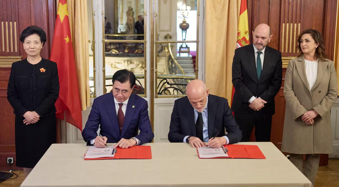 海星体育-阿斯：中国足协与西班牙足协签署合作备忘录，深化双方合作